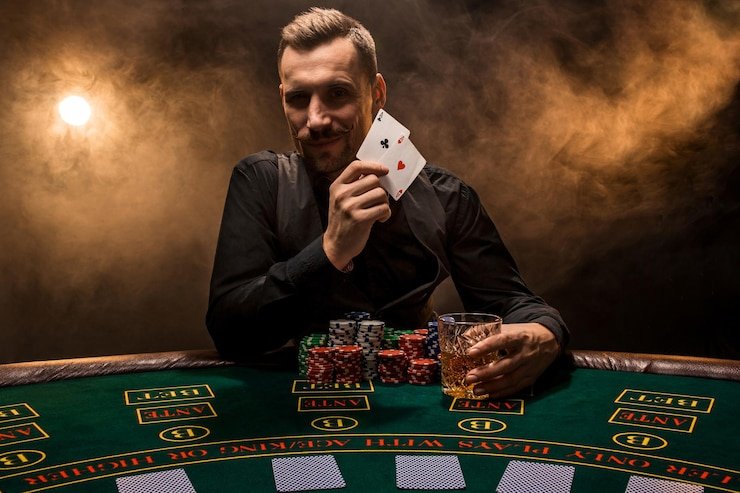 Meja Teen Patti haha138 dengan dealer profesional dan streaming HD multi-kamera